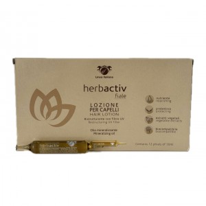 Лосьйон для посічених кінчиків та для вирівнювання волосся ампули Herbactiv