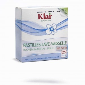 Таблетки для посудомийної машини Klar Eco Sensitive 500g Таблетки для посудомийної машини Klar Eco Sensitive 500g